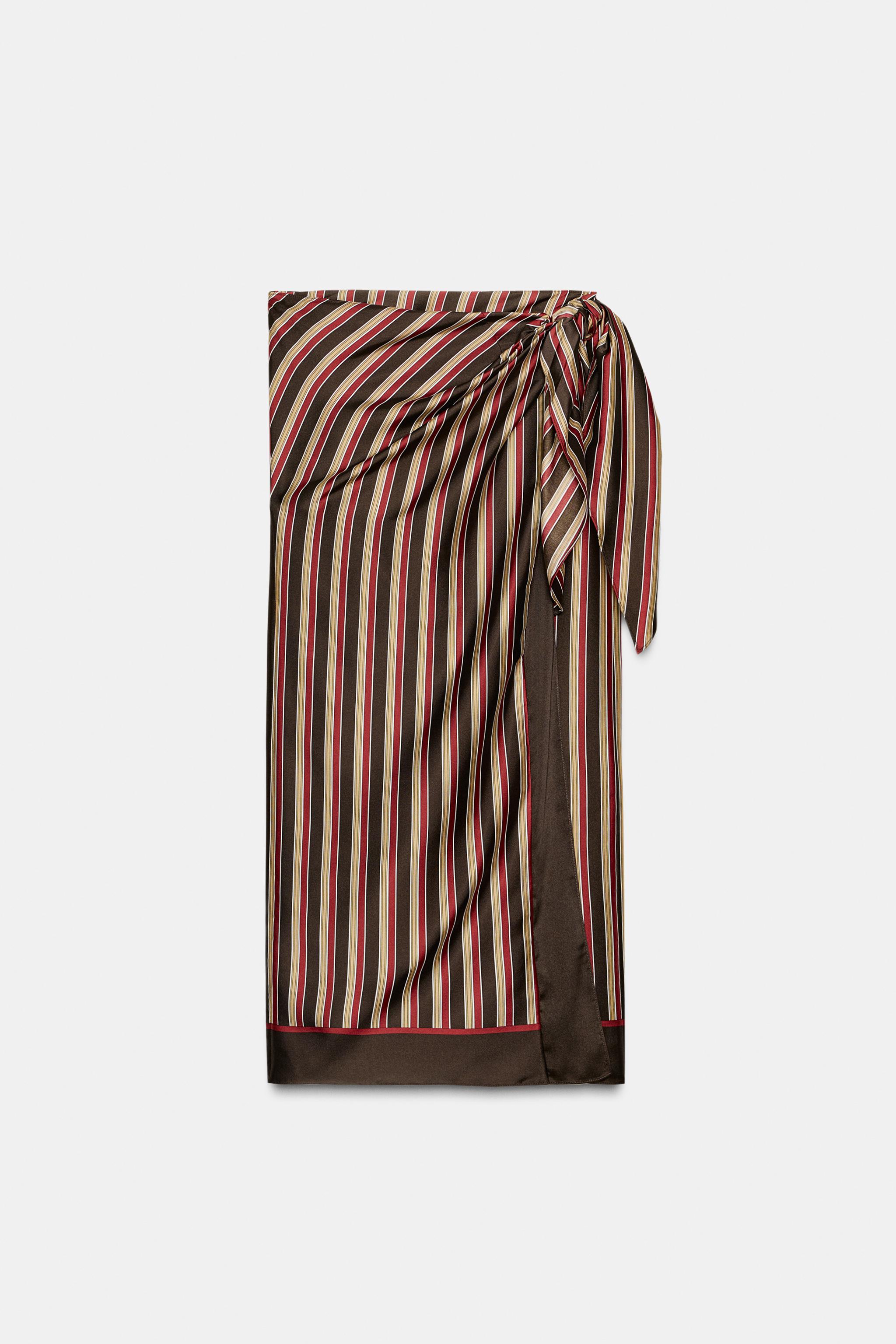 STRIPED PAREO SKIRT ZW COLLECTION